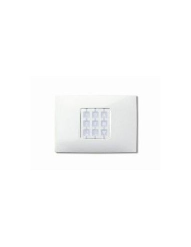 Plaque rectangulaire blanche OPLA WRW NICE